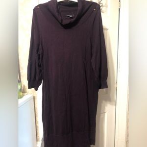Banana Republic Plum Sweater Dress